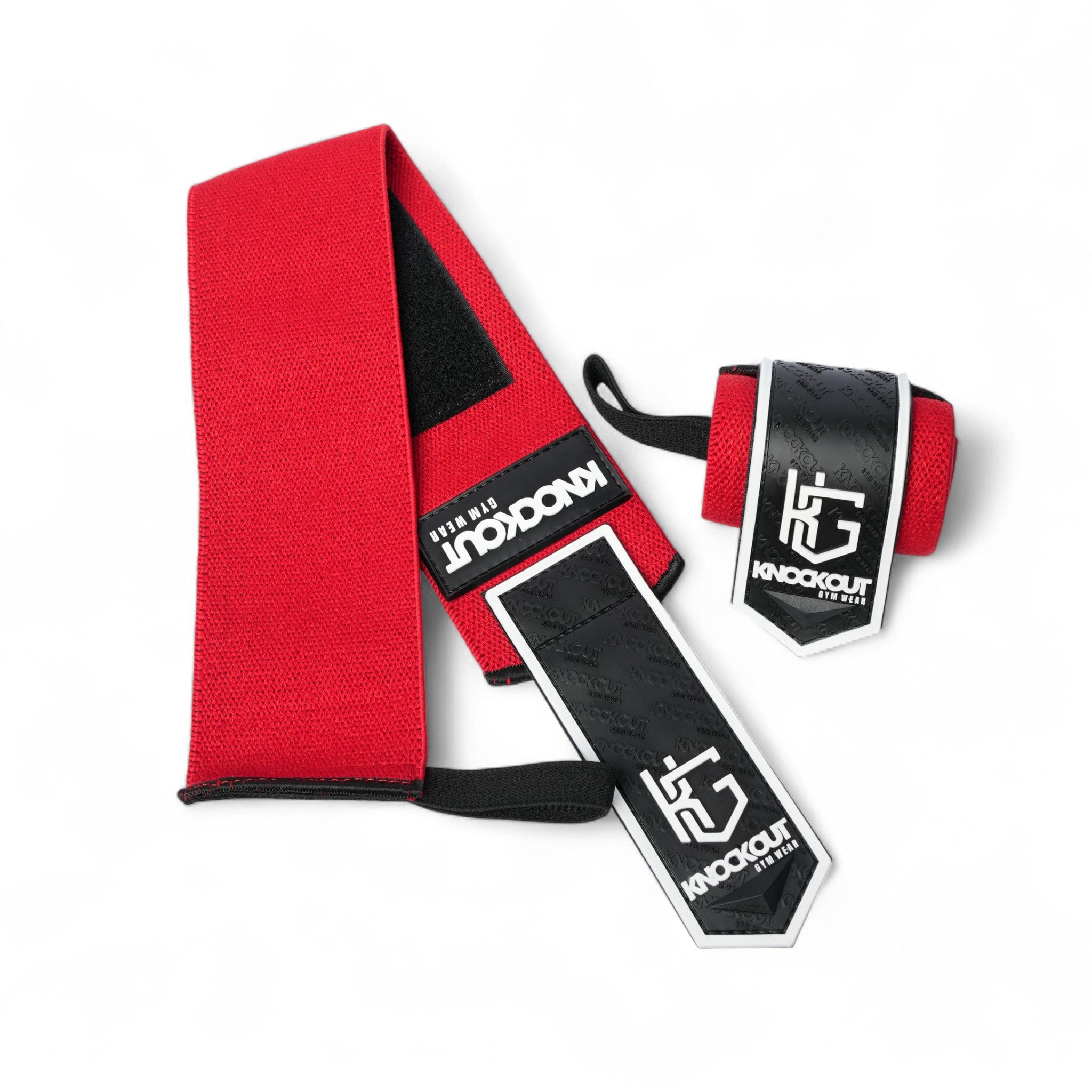 Lifting Straps Red Black