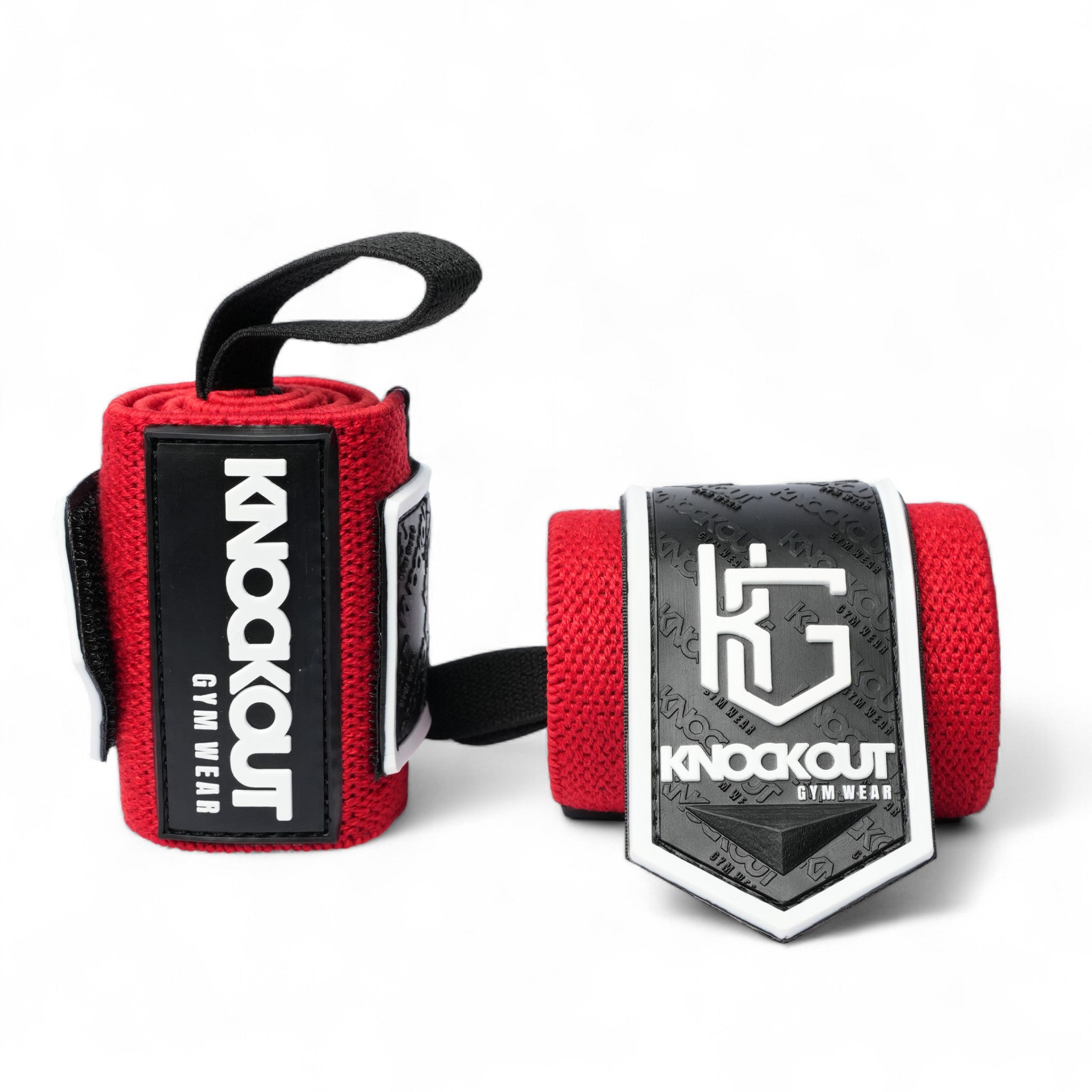 Lifting Straps Red Black