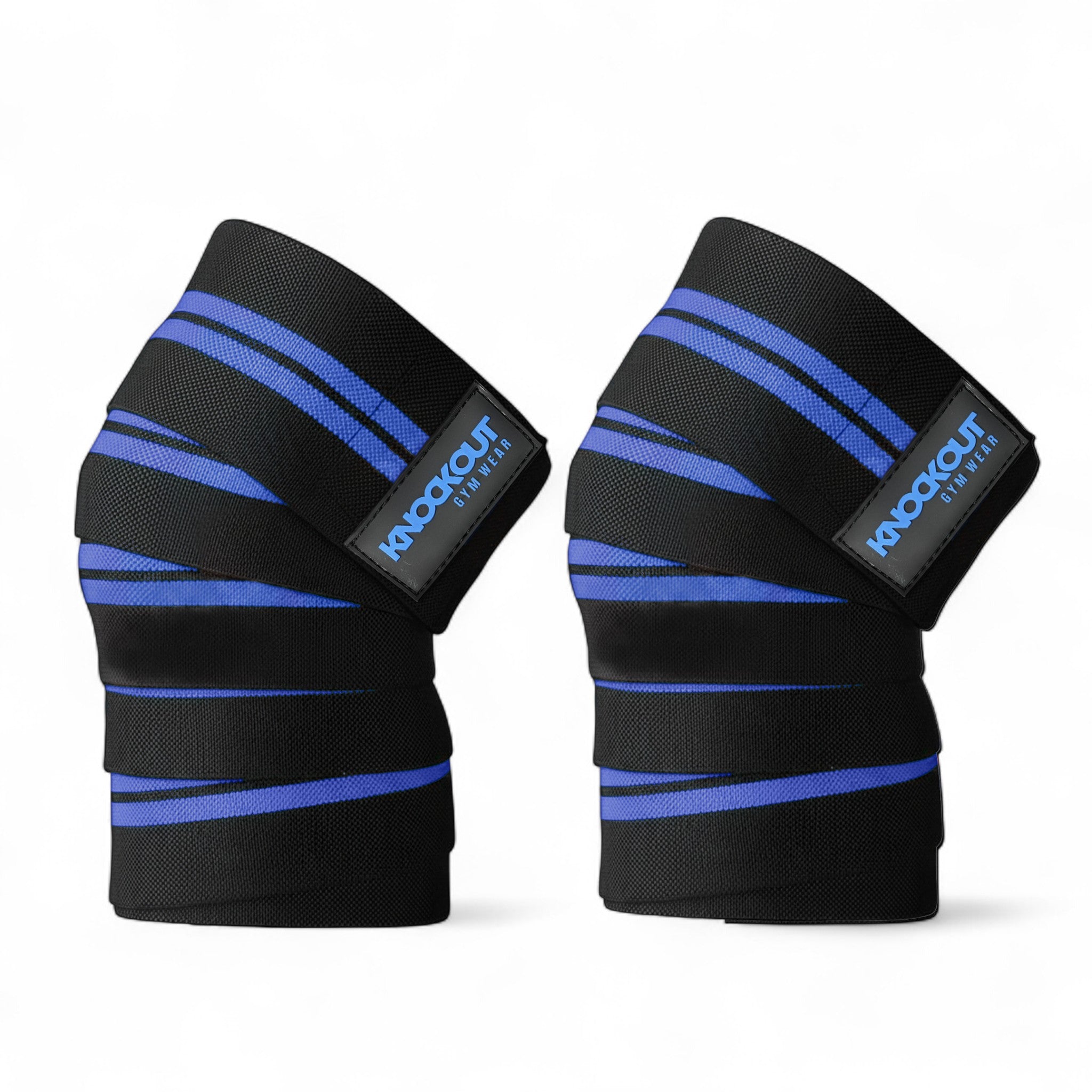 Knee Wrap Blue Black