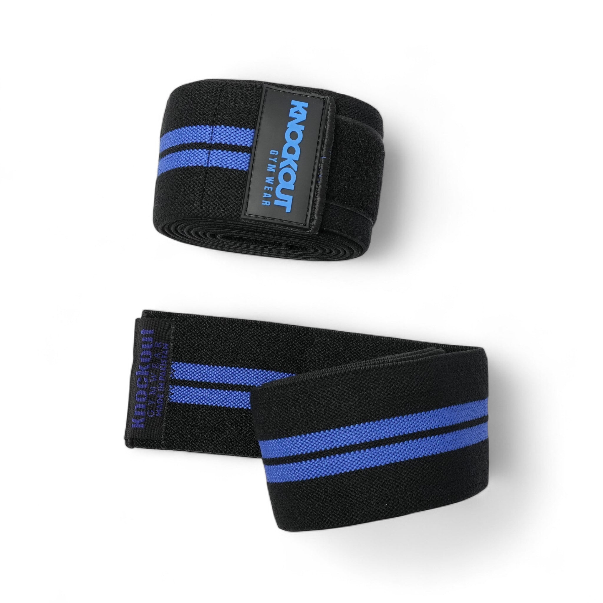 Knee Wrap Blue Black