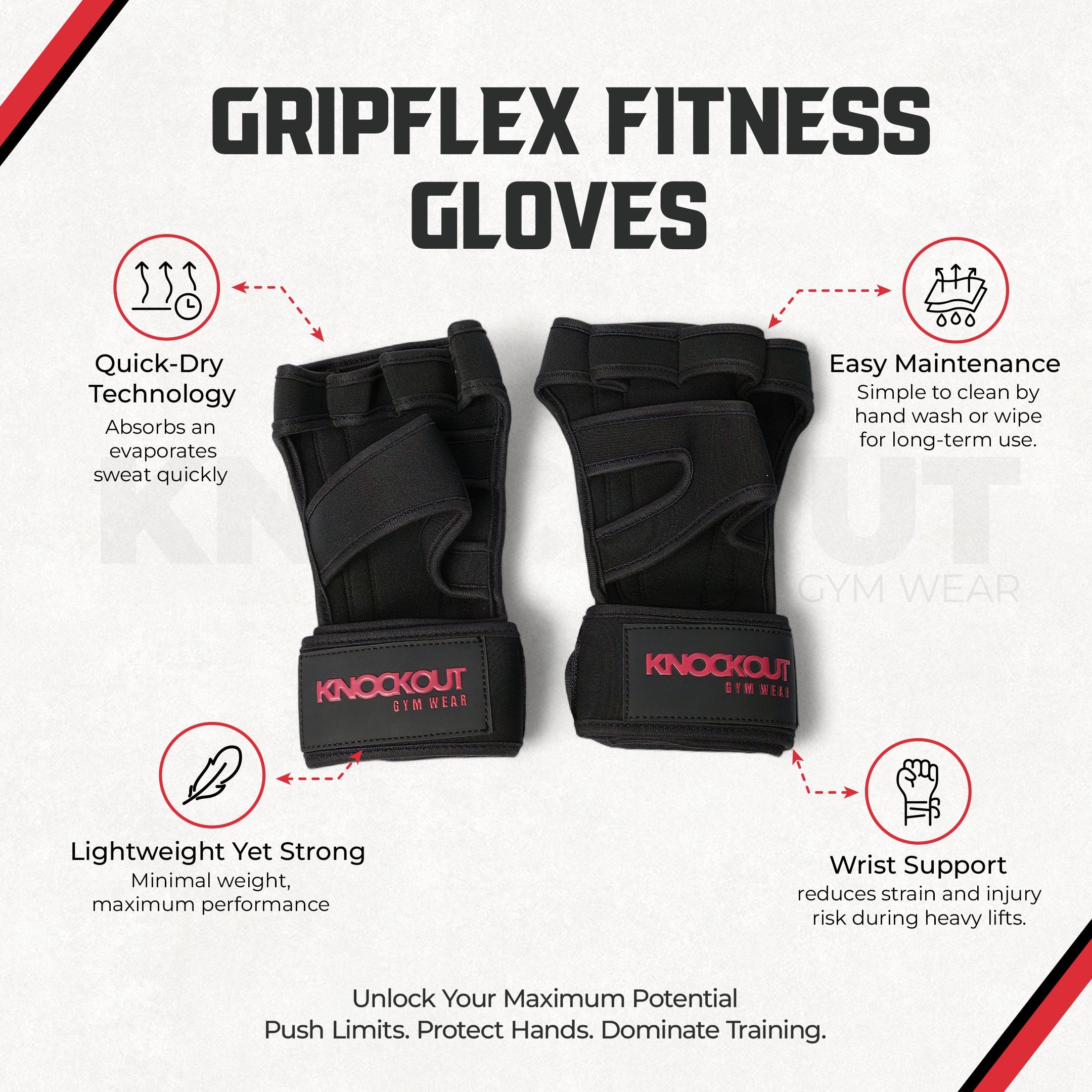 GripFlexFitnessGloves