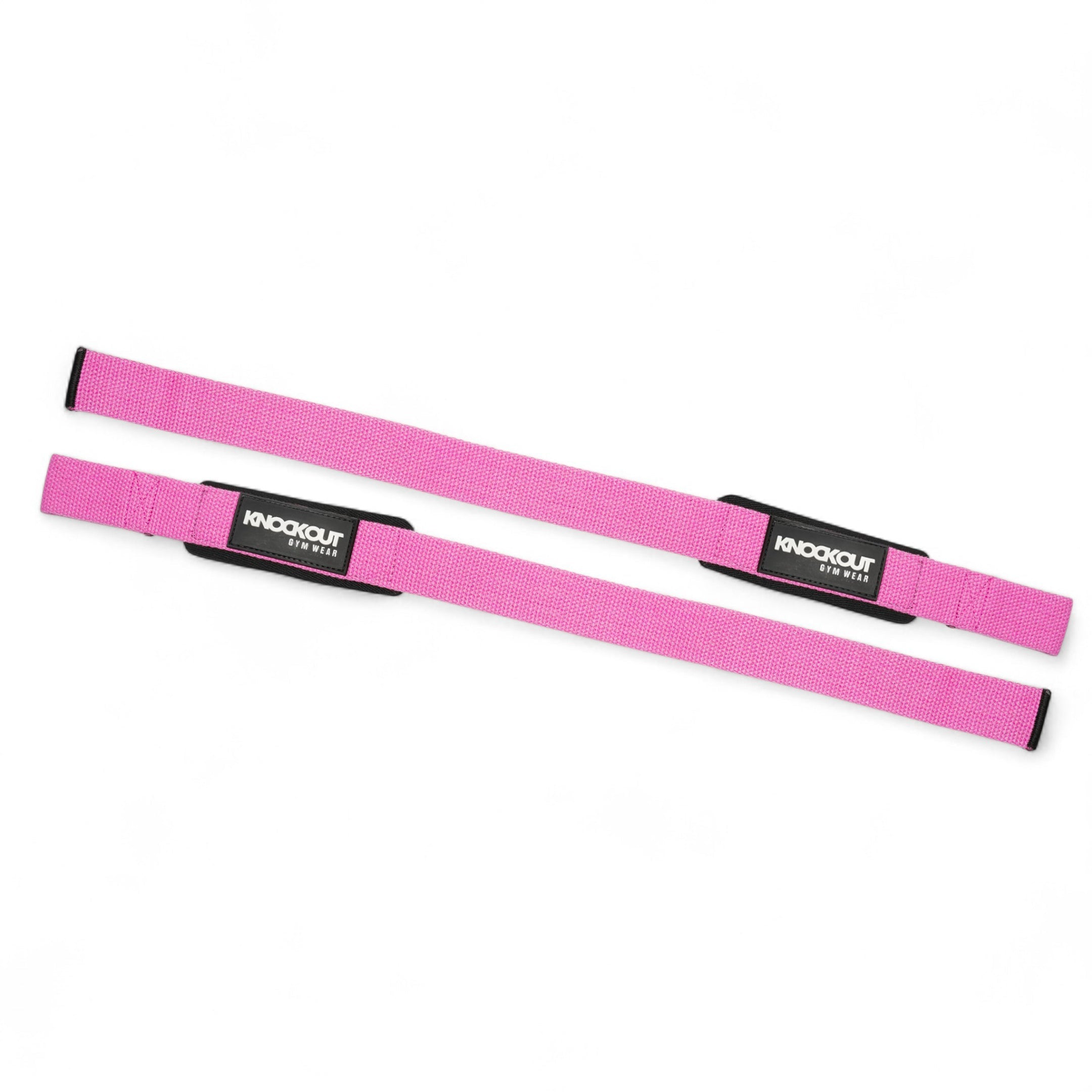 Lifting Straps Pink Black