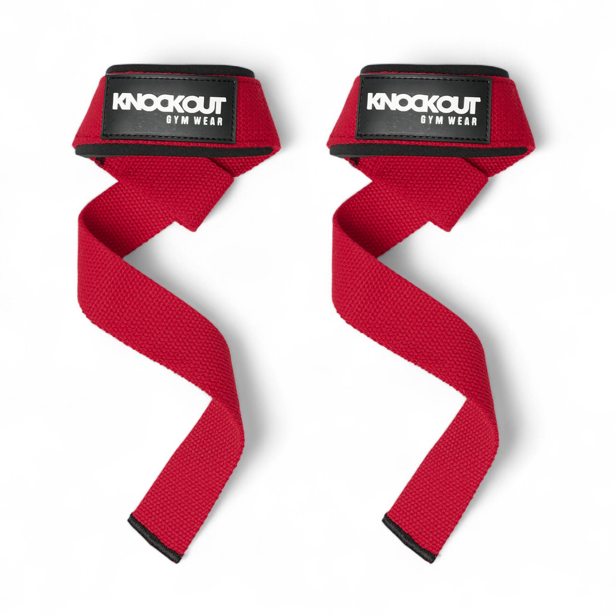 Lifting Straps Red Black