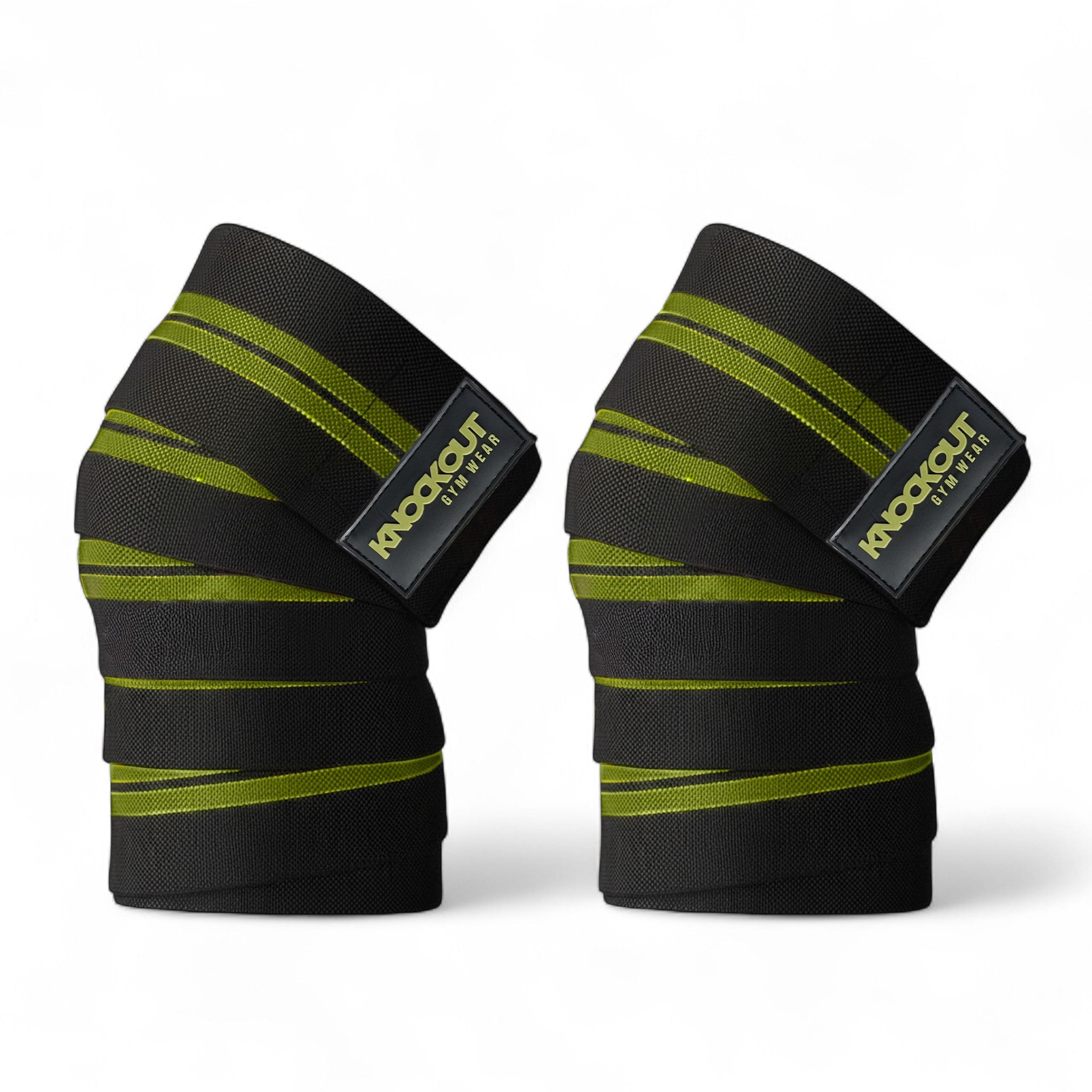 Knee Wrap Green Black