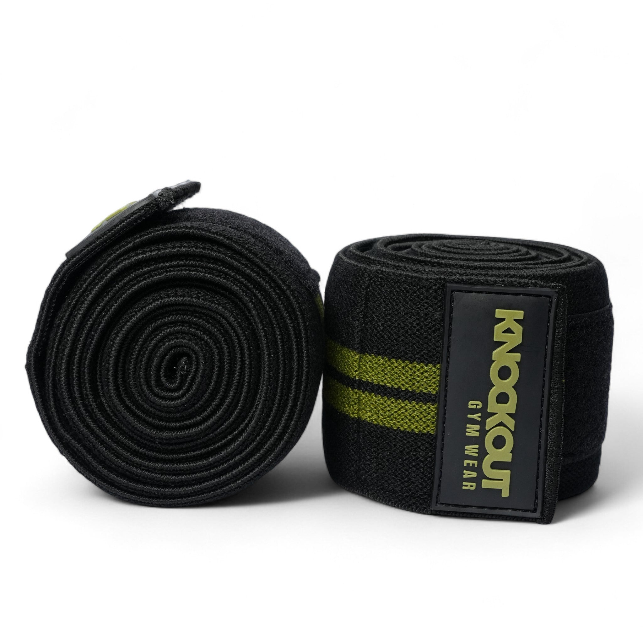 Knee Wrap Green Black