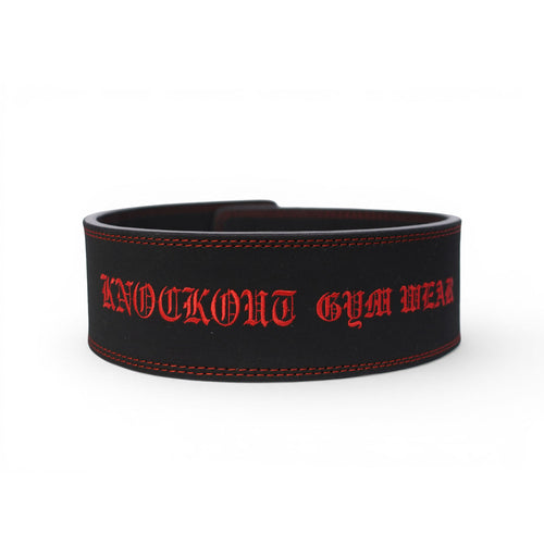 Knockout 10MM Belt Powerlifting Lever Belt