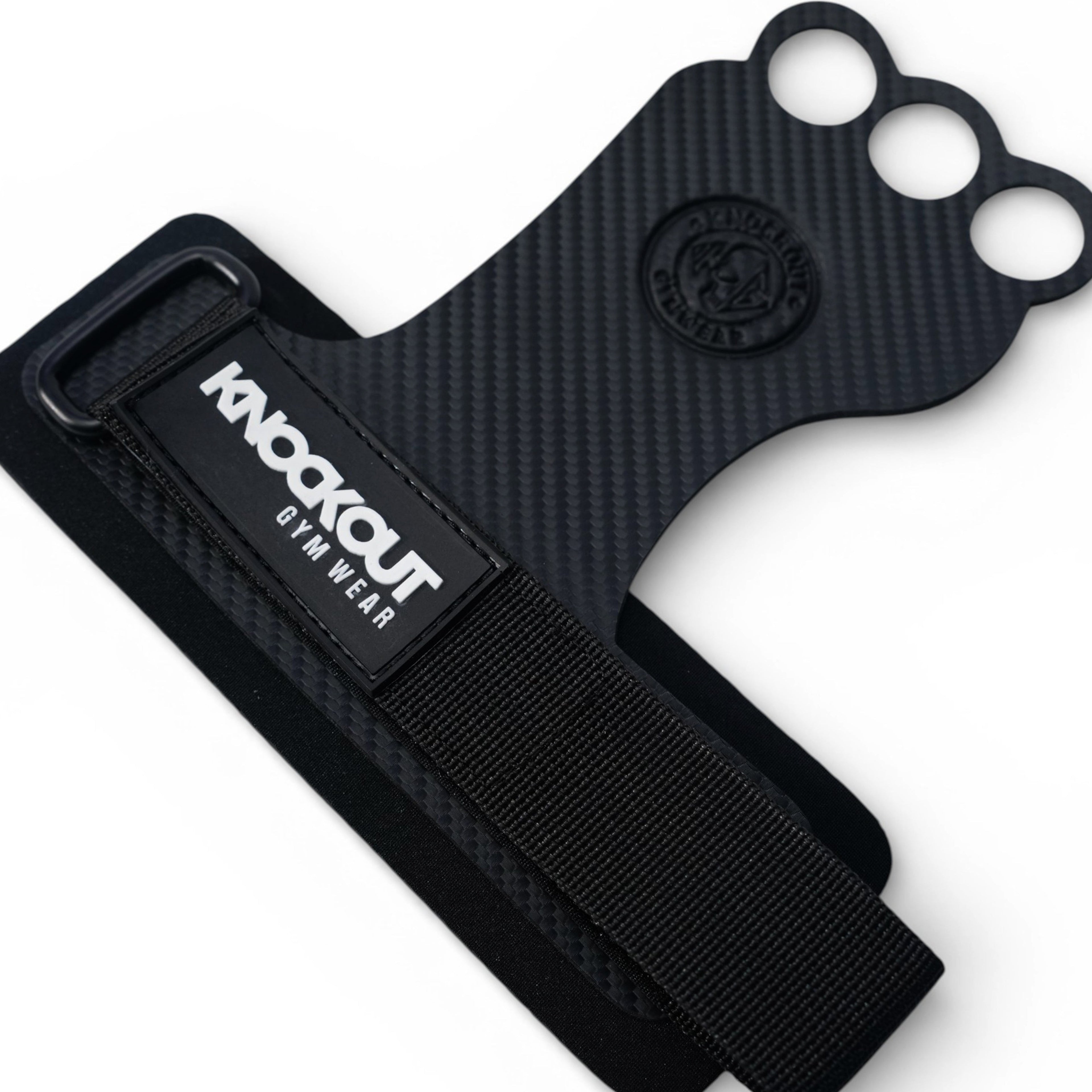 Knockout 3-Hole Carbon Fiber Training Grips