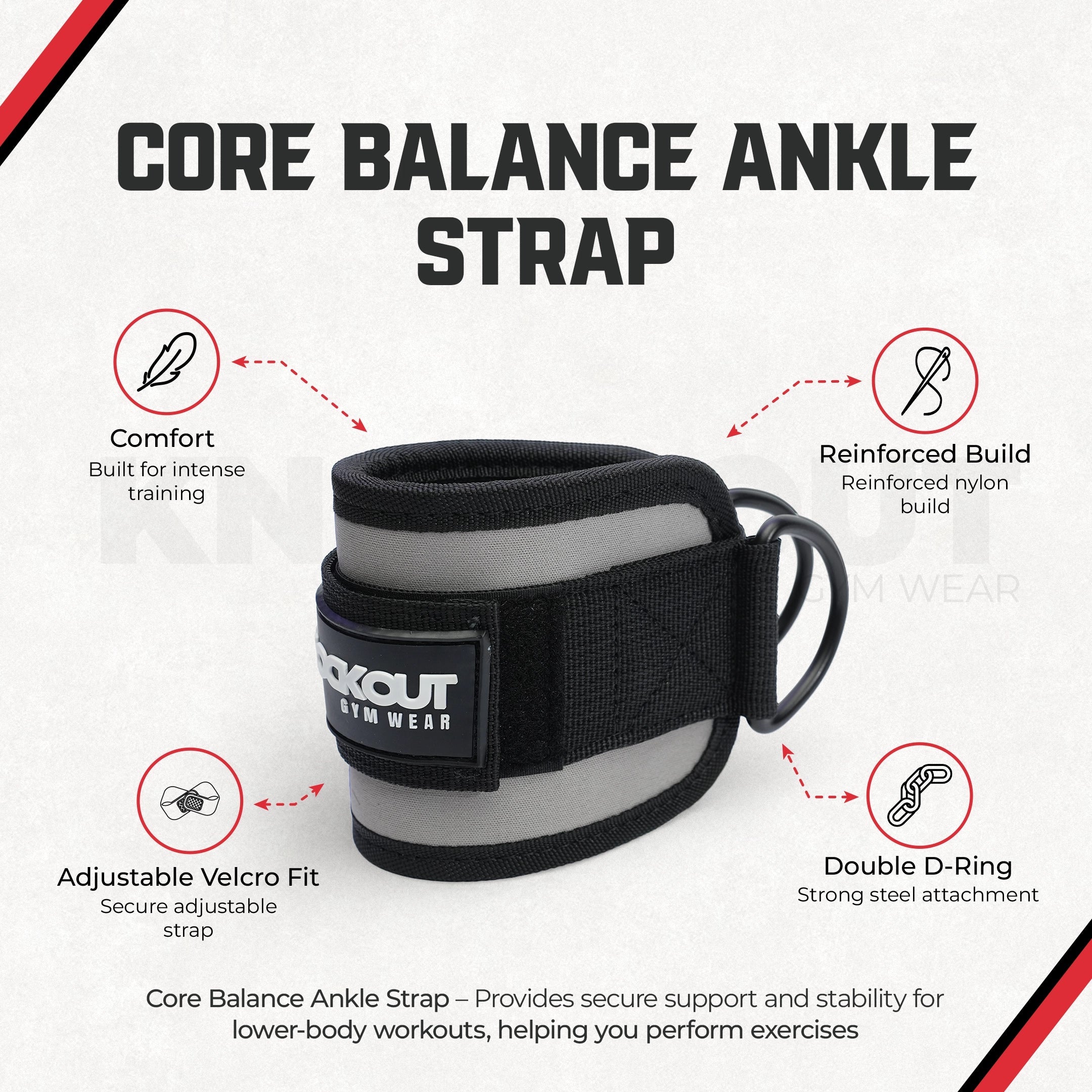 Knockout Ankle Strap