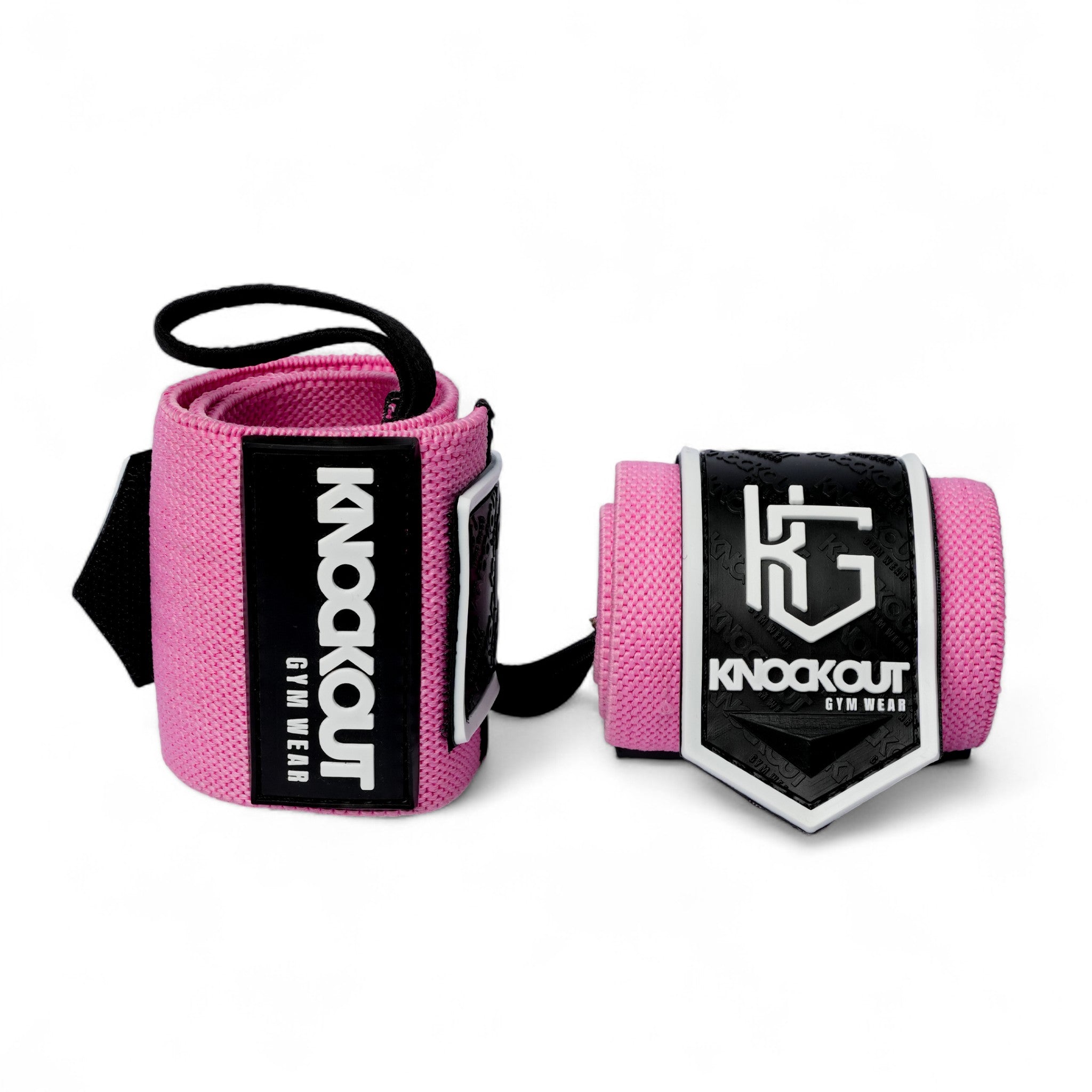 Lifting Straps Pink Black