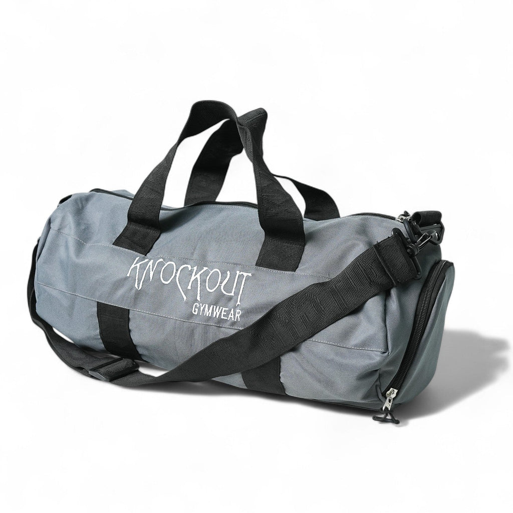 Knockout Gray Duggle Bag for athletes