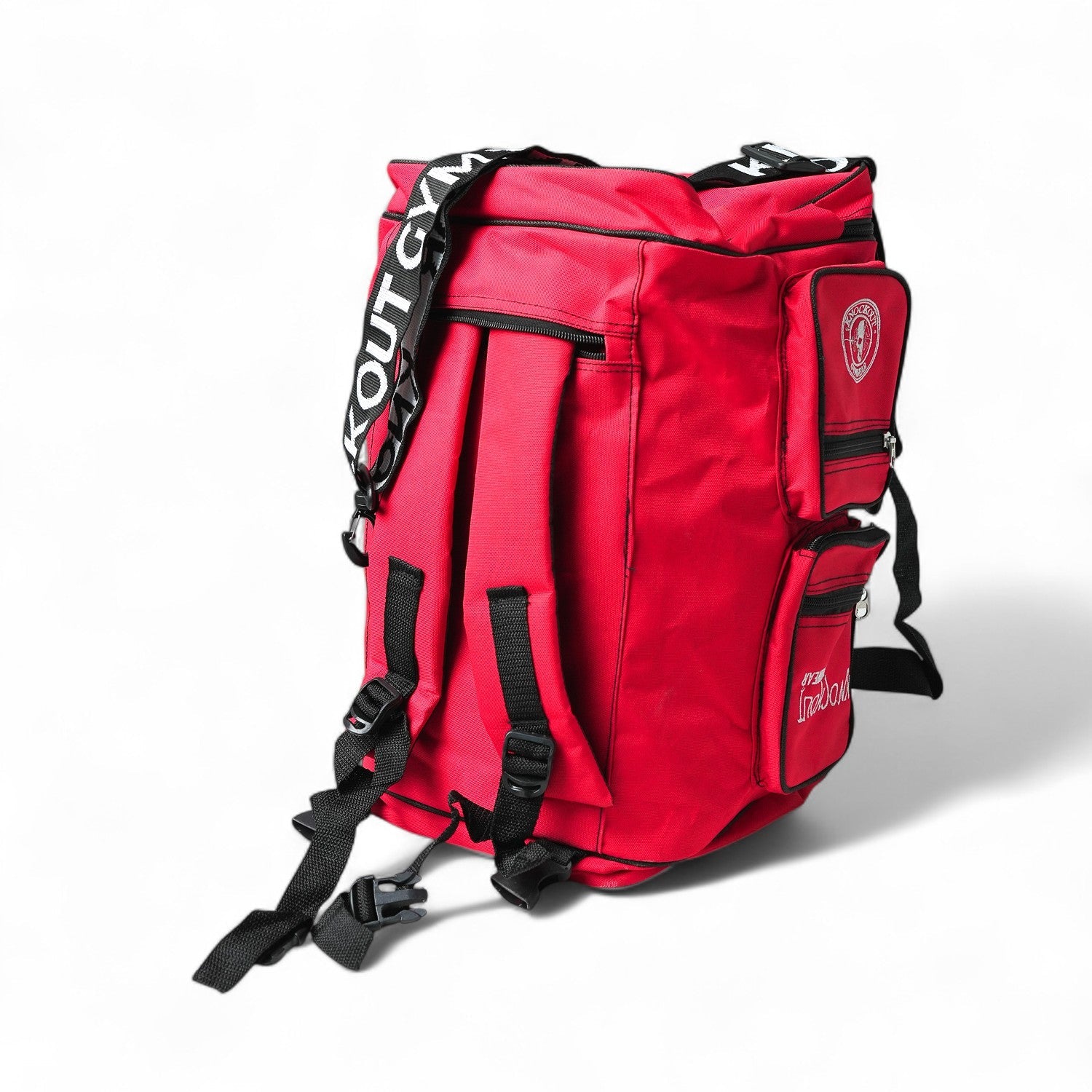 Red Gear Bag two way carry straps