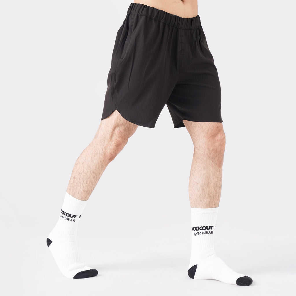 Men's Black Training Shorts