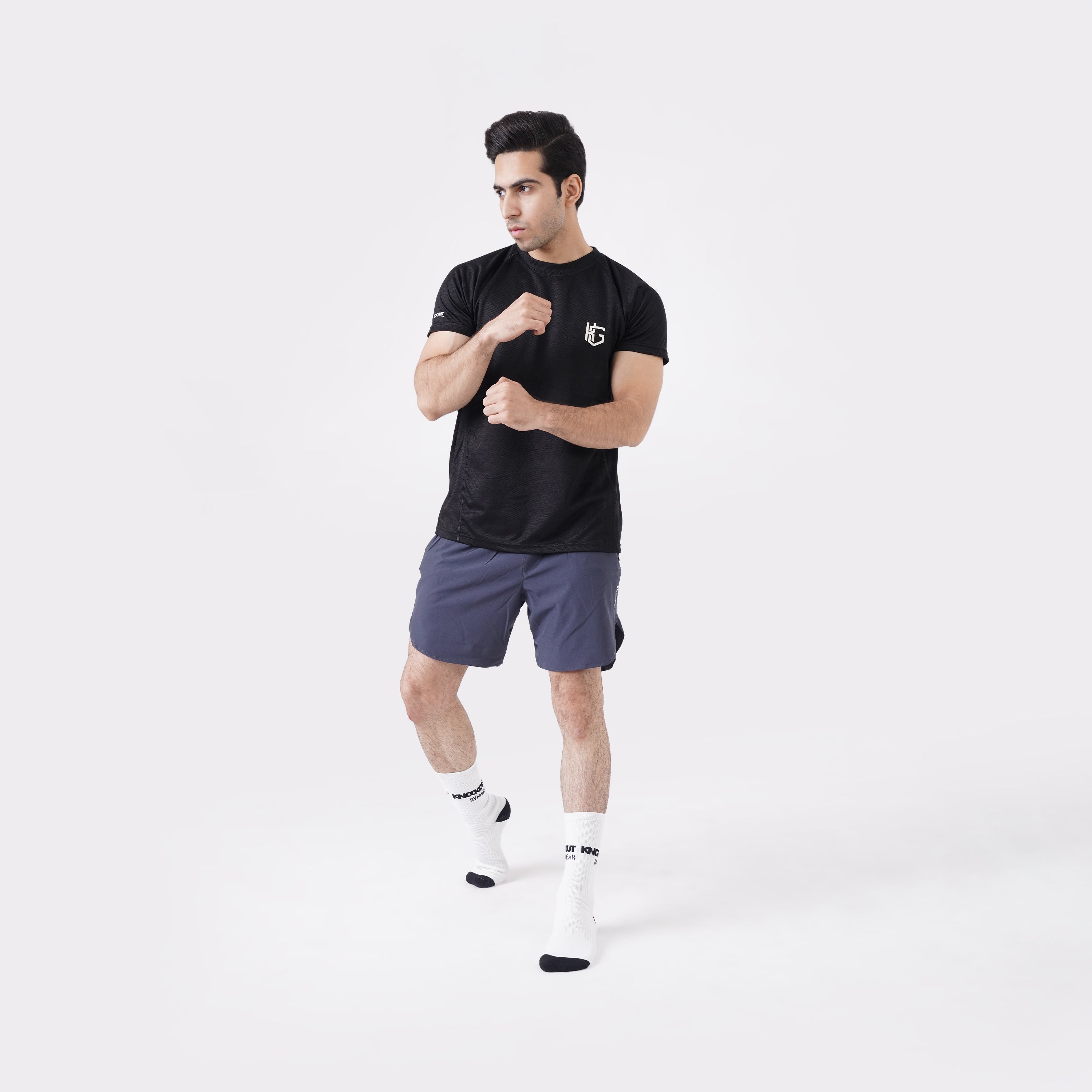 Men's Gray Training Shorts