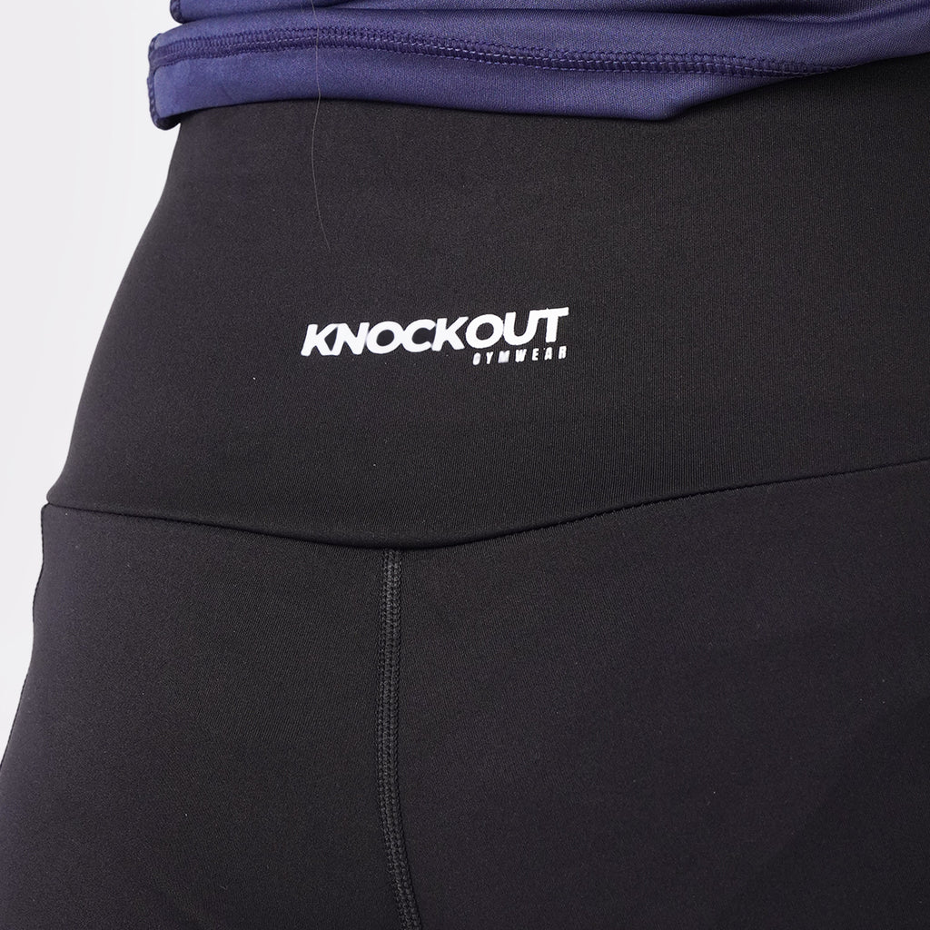 Knockout Black FlexFit Active Leggings