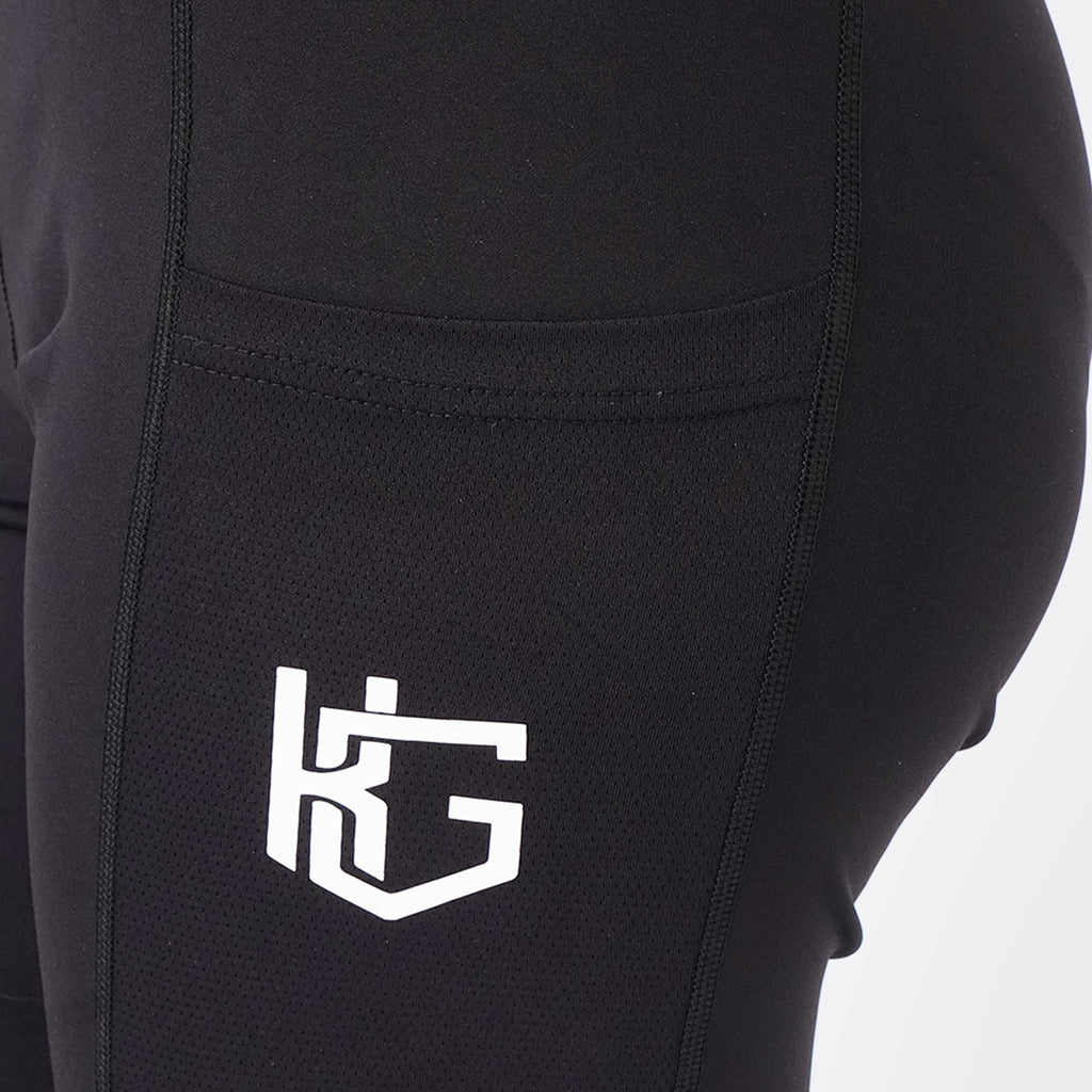 Knockout Black FlexFit Active Leggings