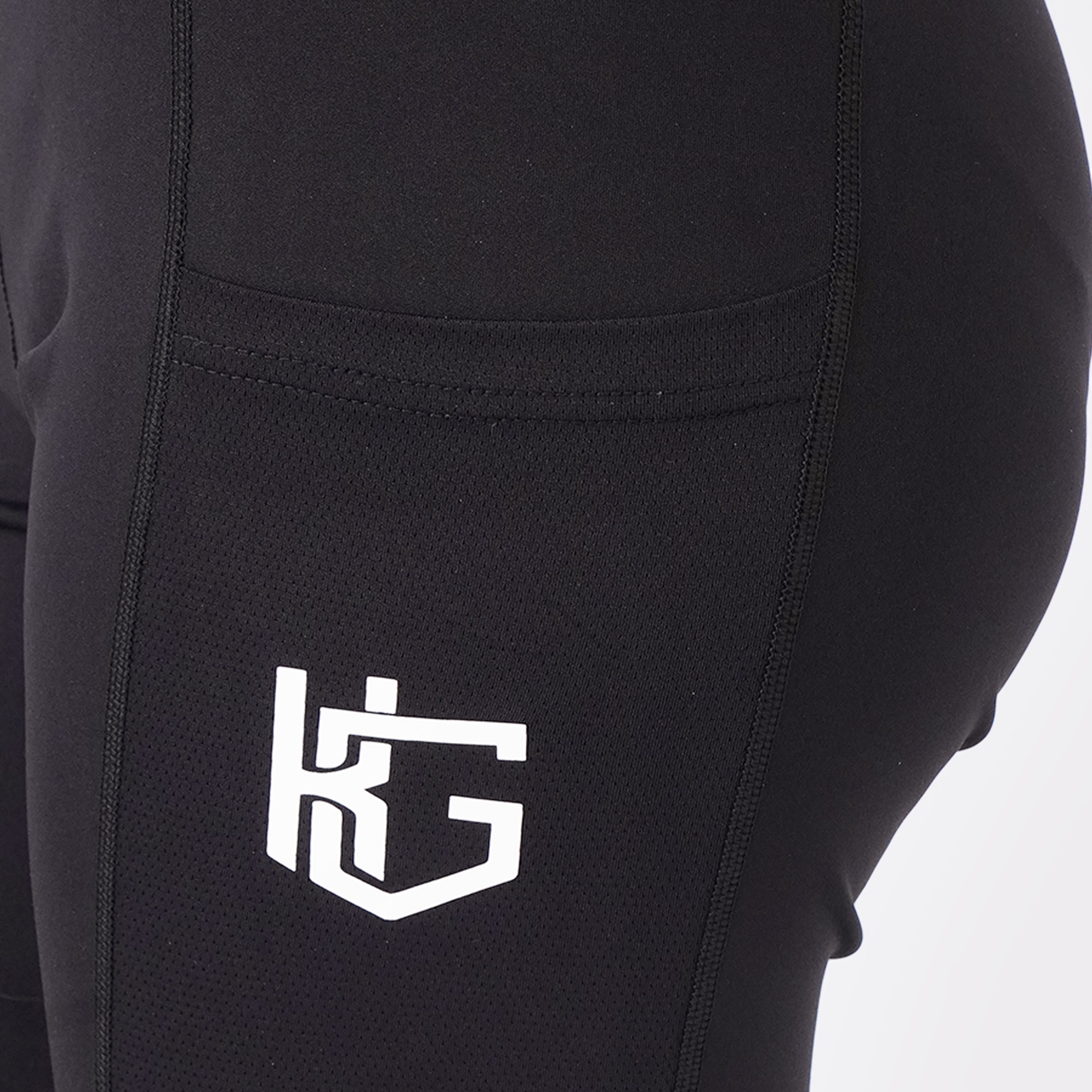 Knockout Black FlexFit Active Leggings