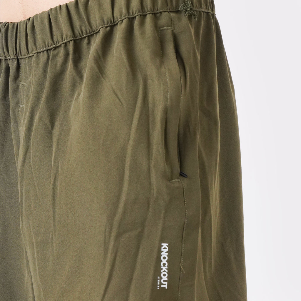 Men's Olive Green Training Shorts