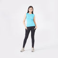 knockout Women Tank Top - Sky Blue