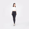 Knockout Cropped Long Sleeve - white