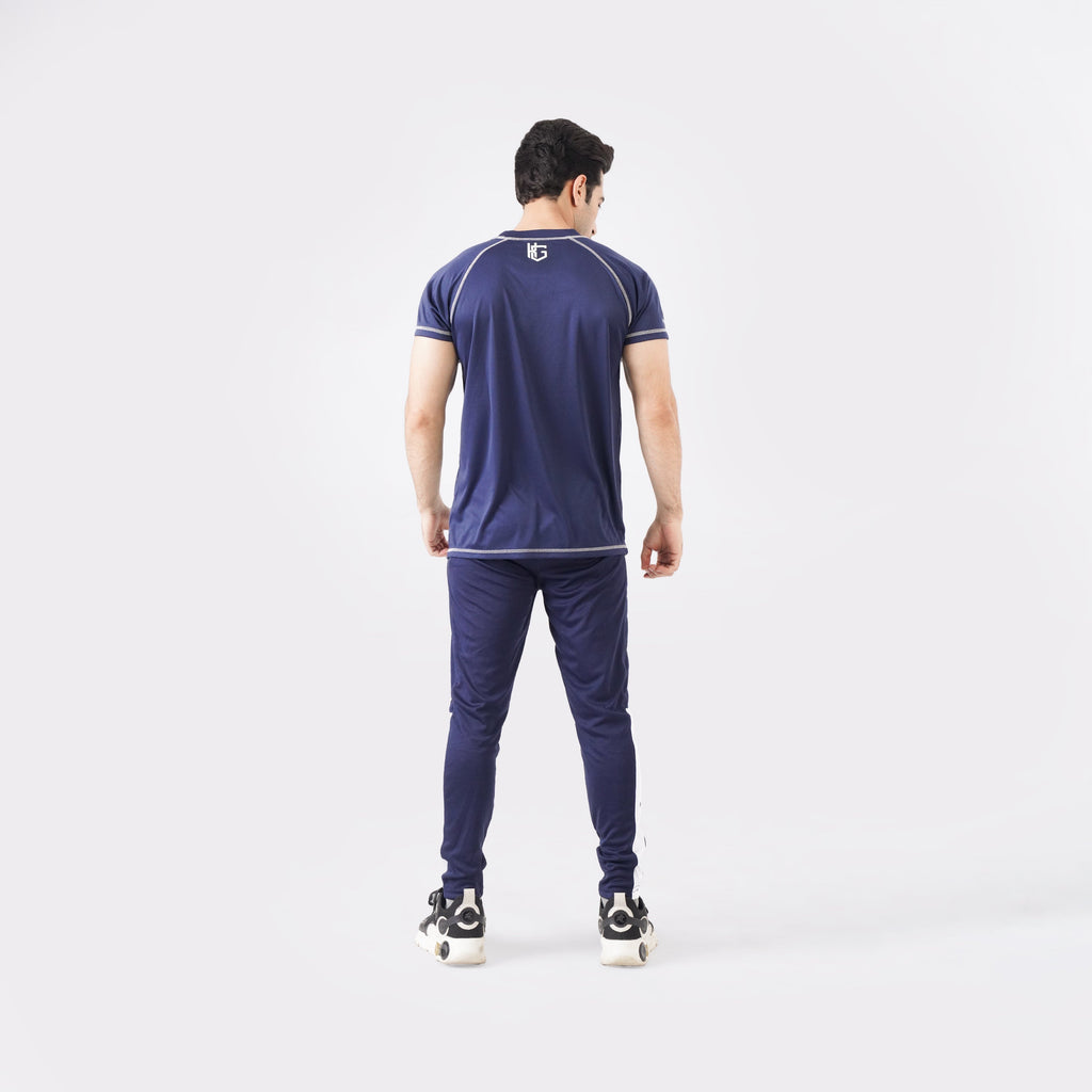 Knockout Sprint Trousers-Navy blue