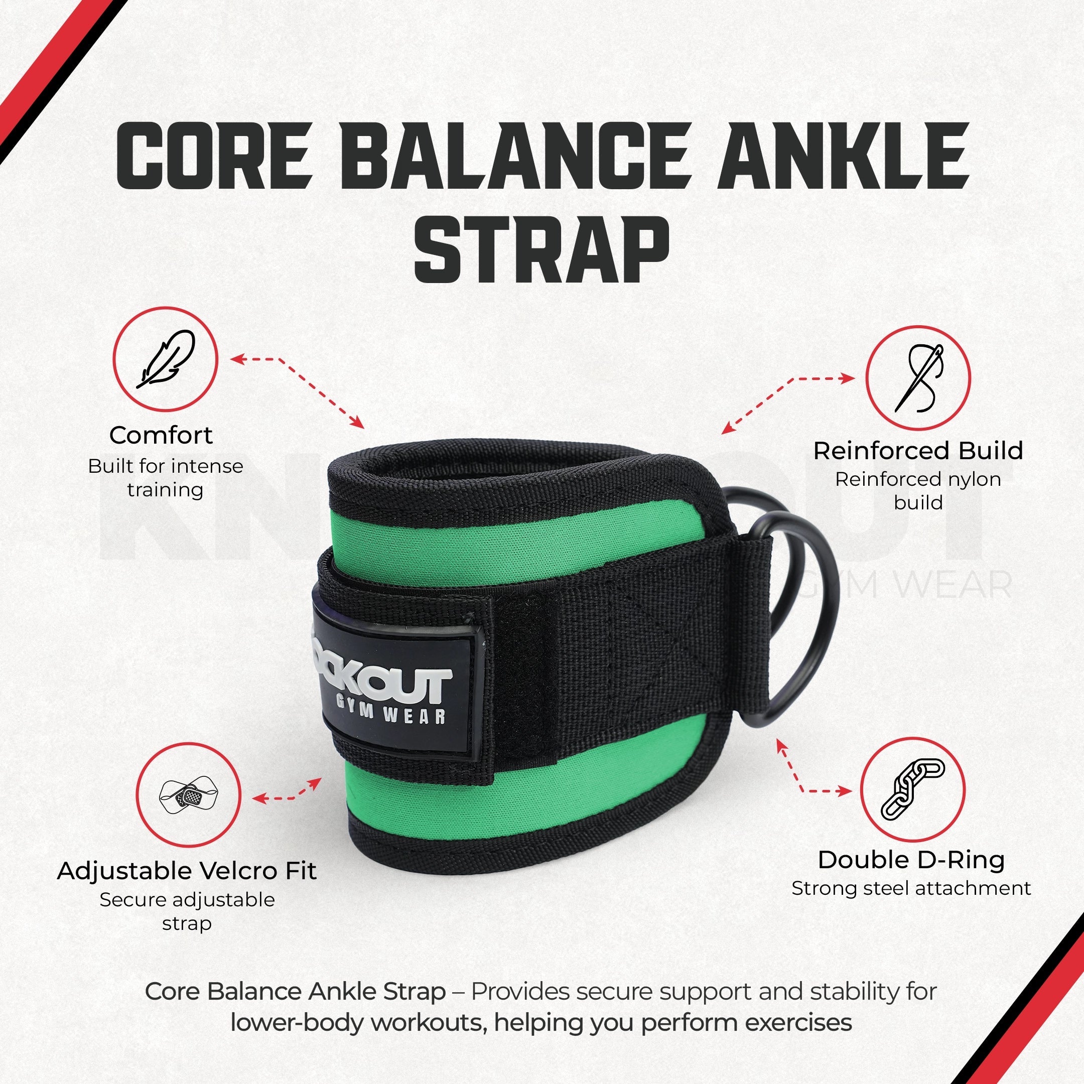 Knockout Ankle Strap