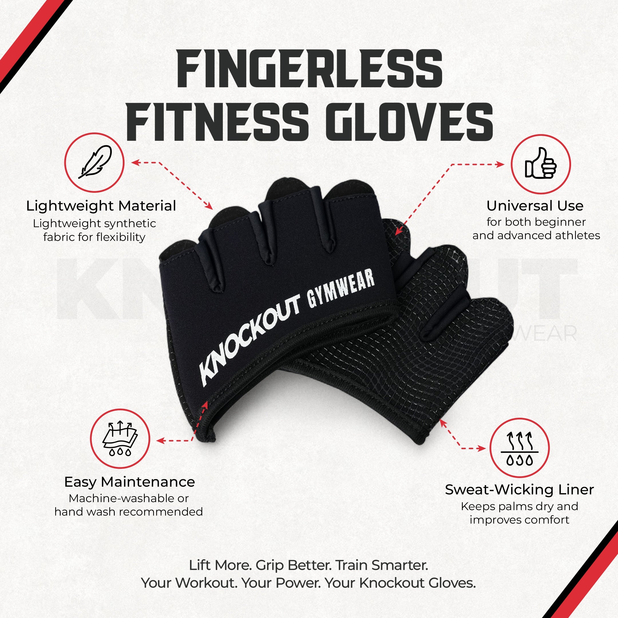 Fingerless Fitness Gloves