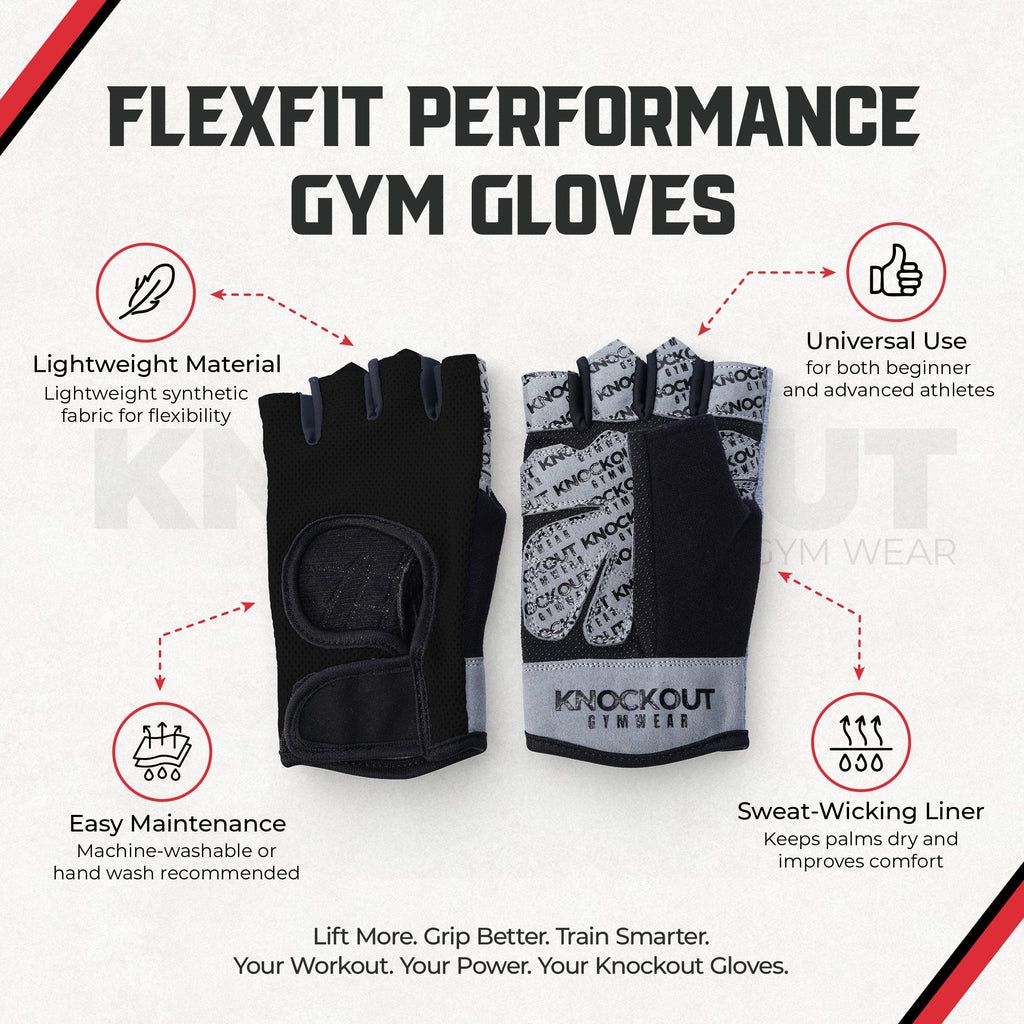 Knockout Lift Pro Glove - Black
