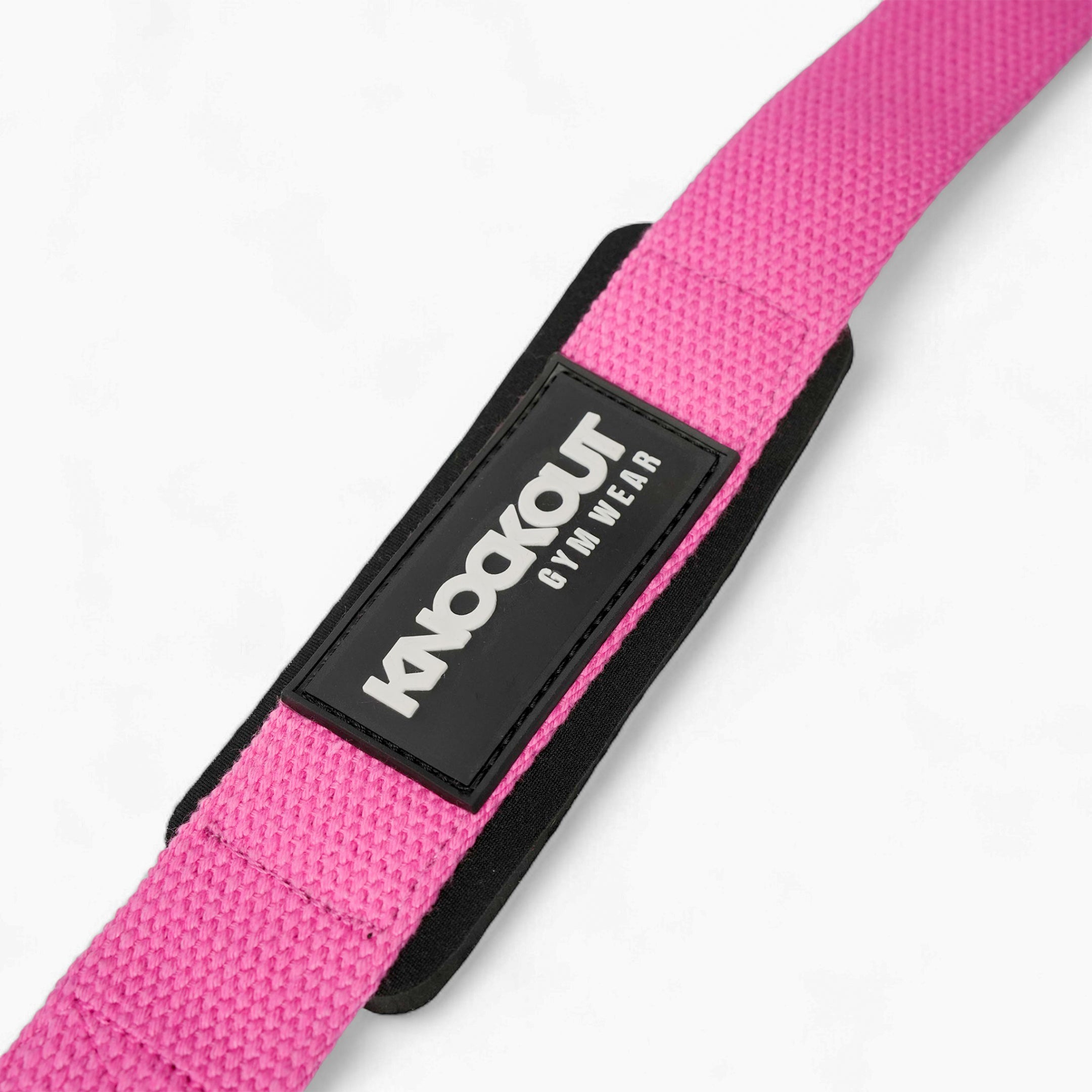 Lifting Straps Pink Black