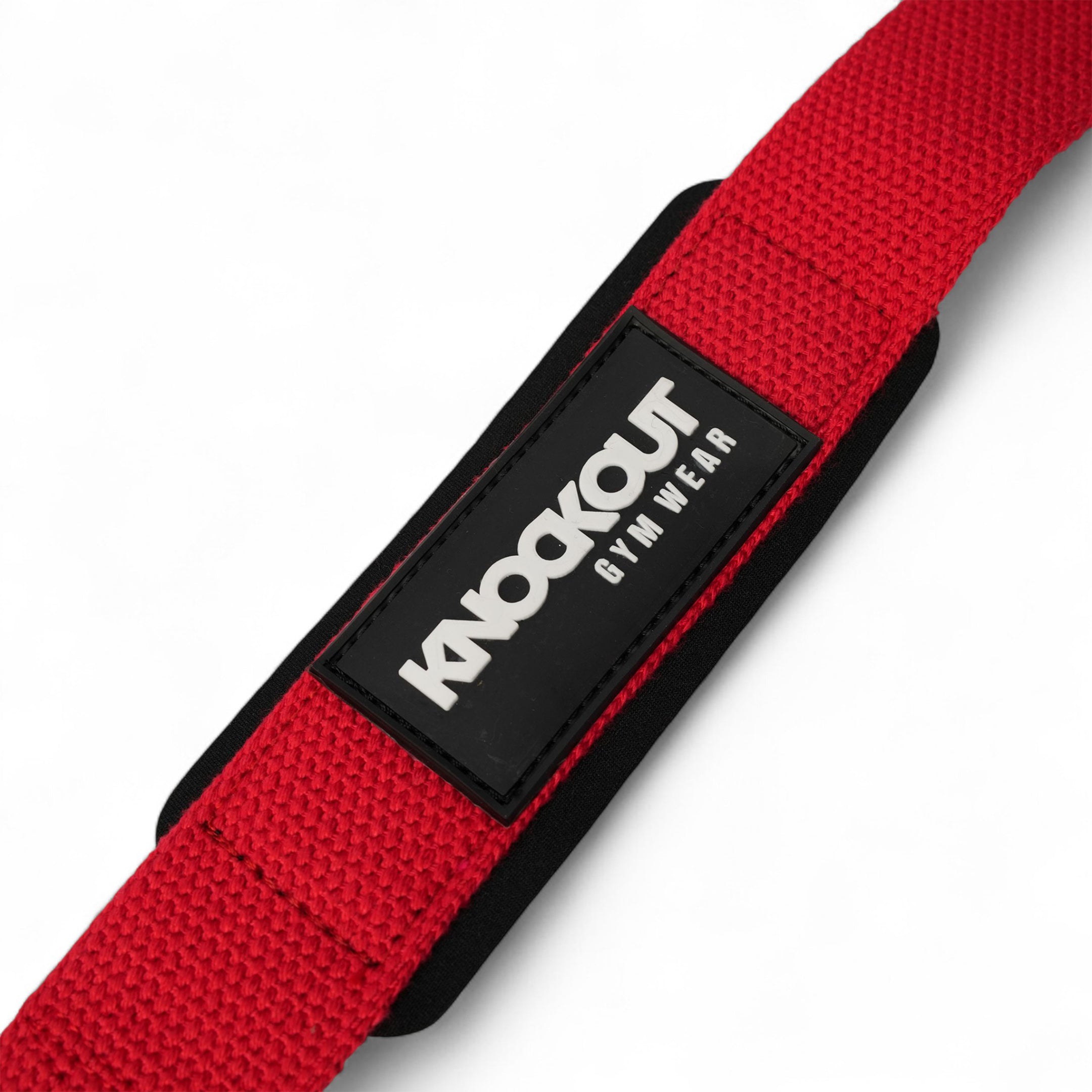 Lifting Straps Red Black