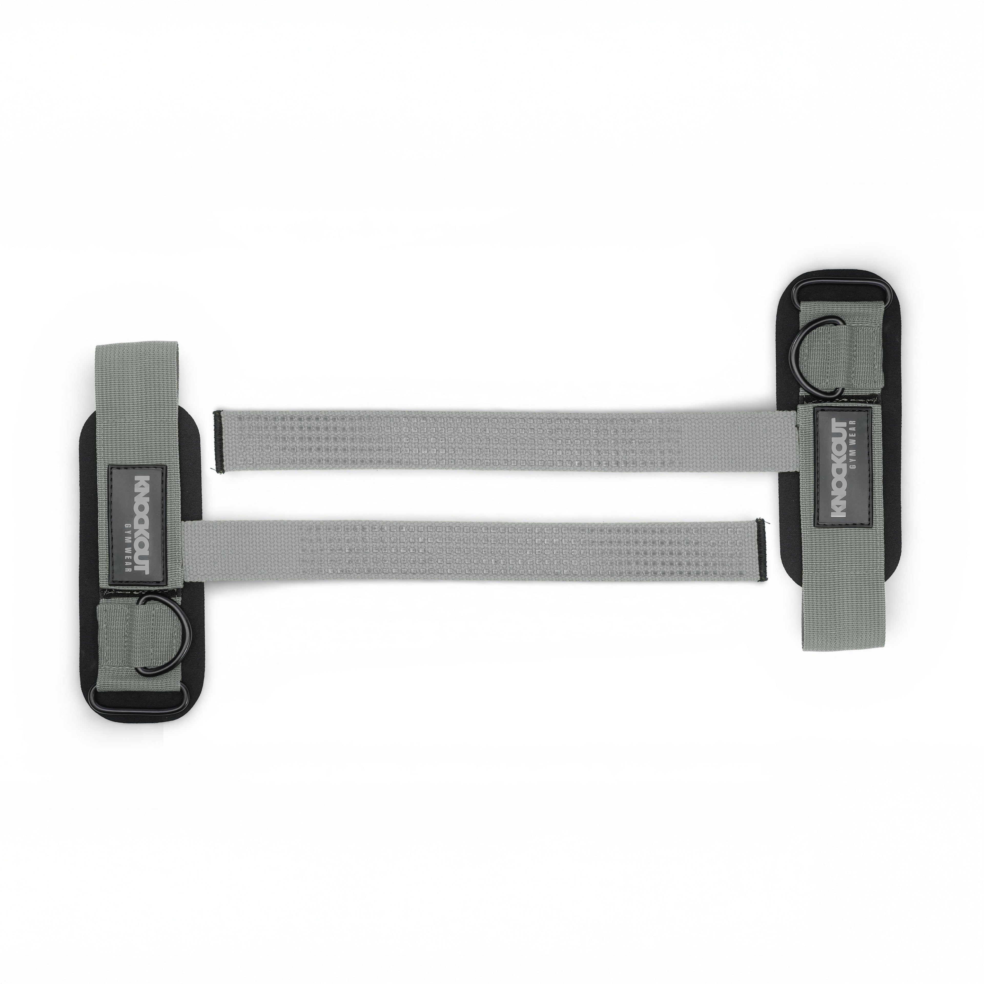Knockout PowerLock Lifting Straps - Gray