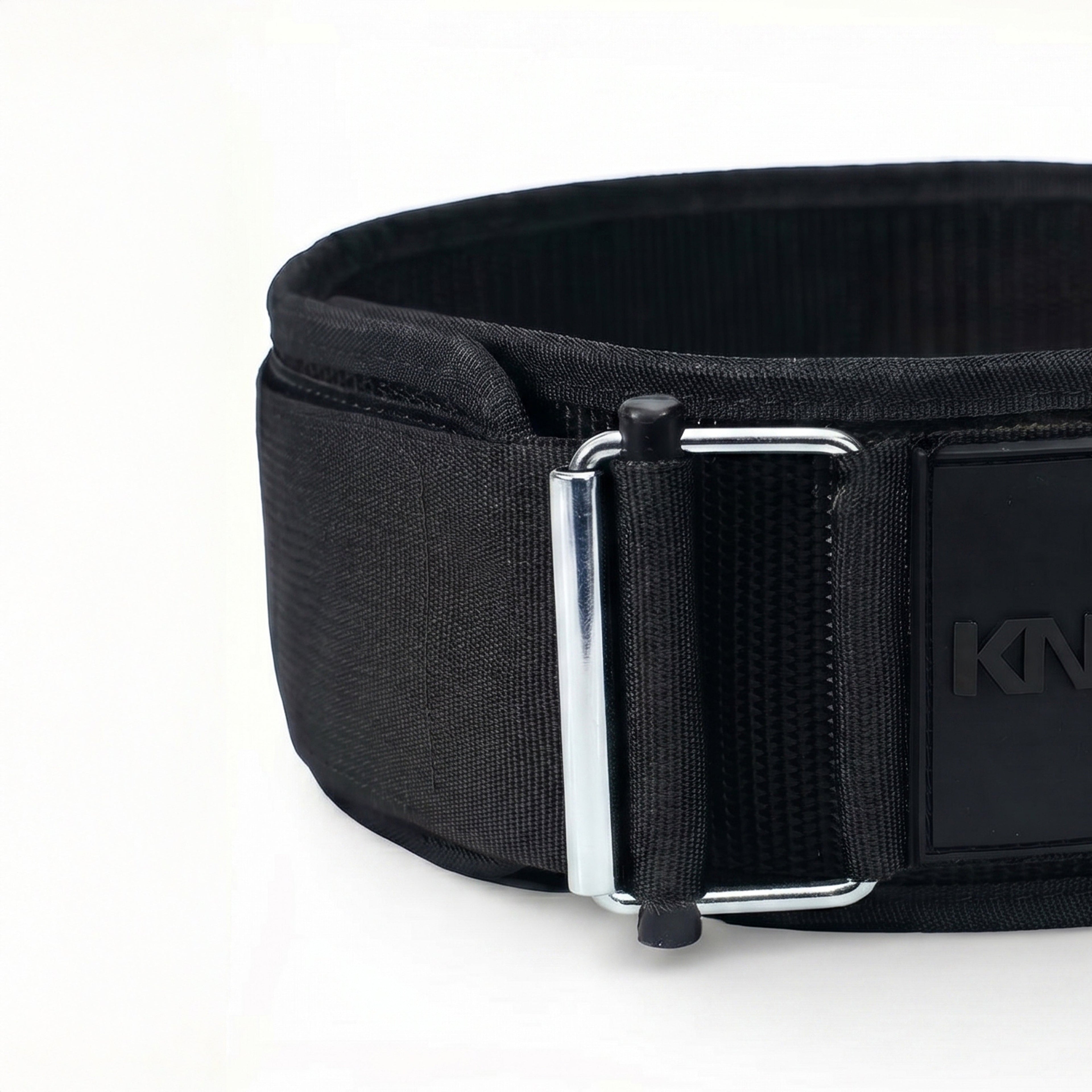 Self-Locking Weightlifting Belt black