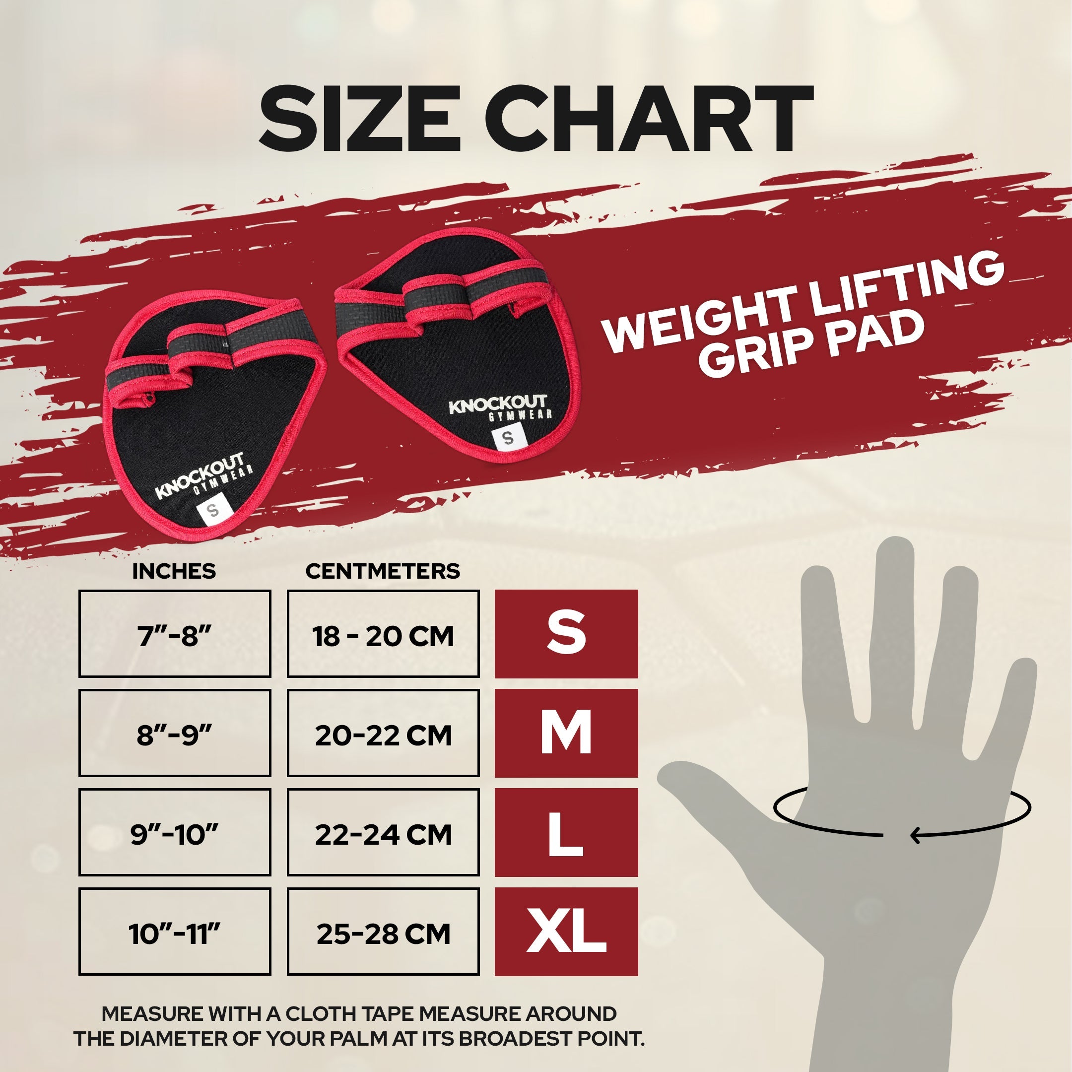 Weight Lifting Grip Pad