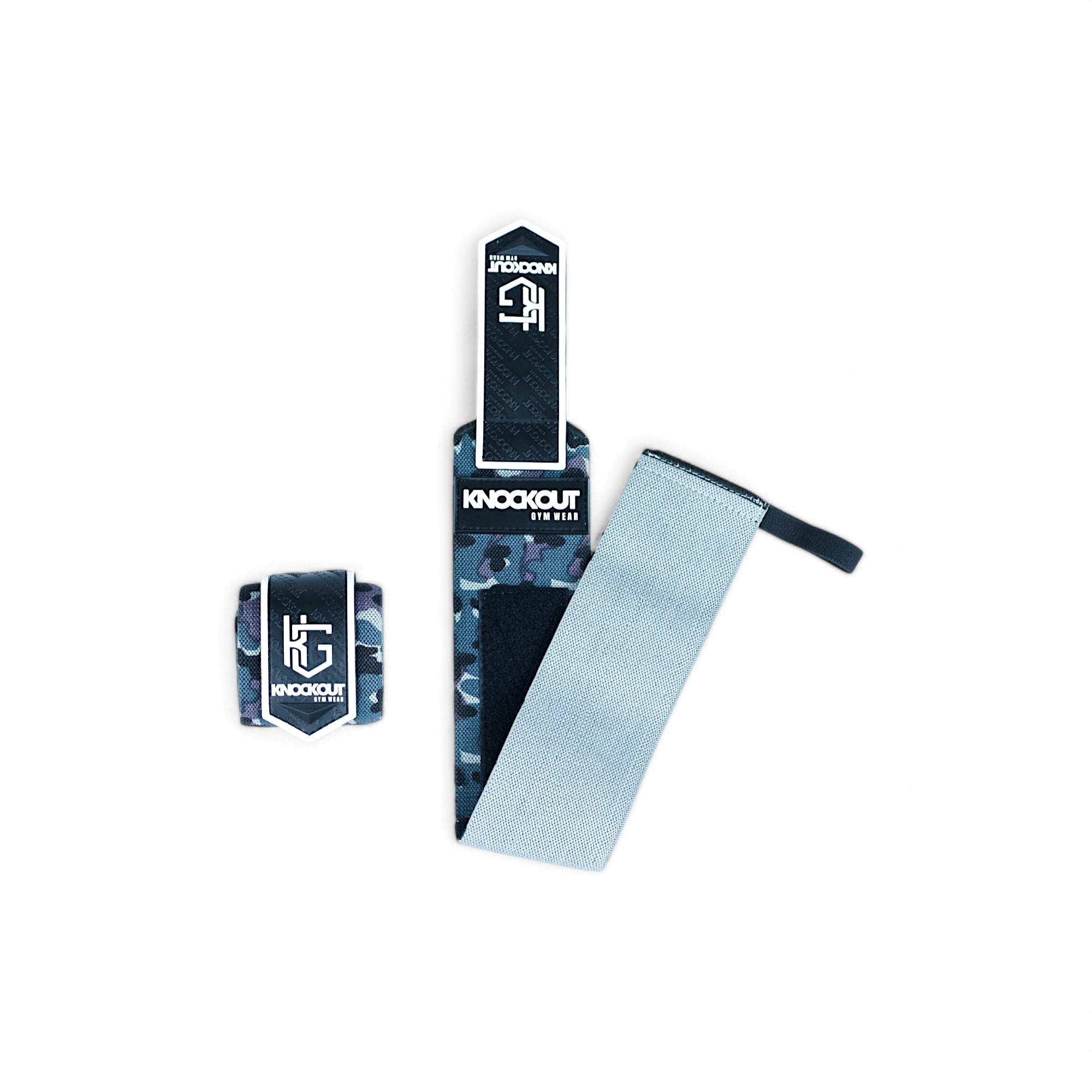 Knockout 20 - In Wrist Wrap - Camo - Knockoutgymwear